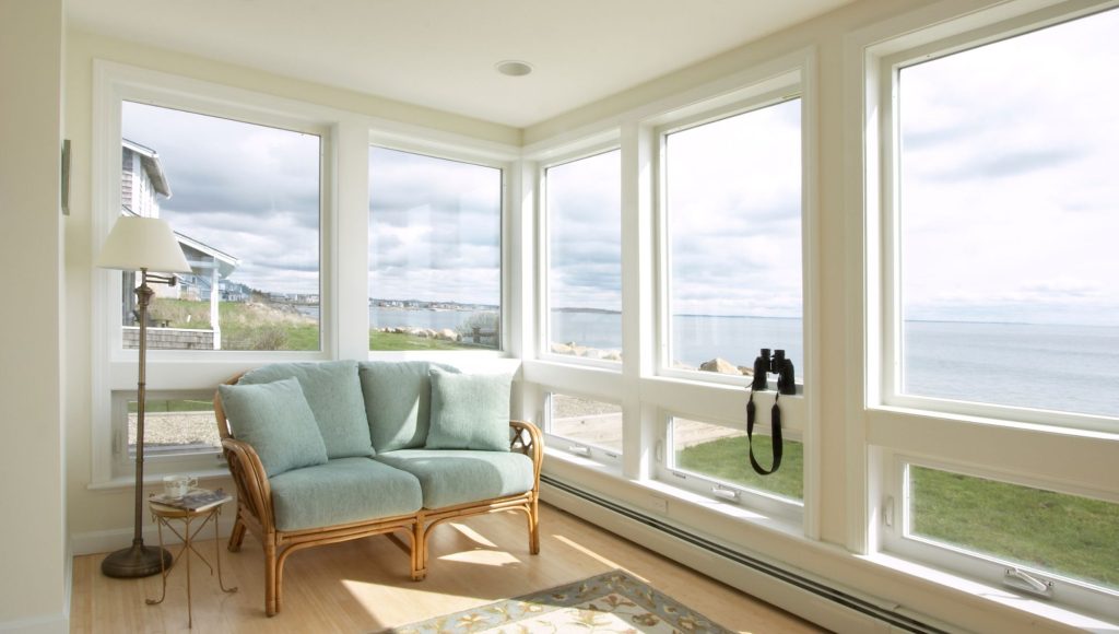 Florida room of new home purchased with Southwest Mortgage Group